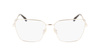 Okulary VICTORIA BECKHAM VB21265815717. EYEGLASSES, Kolor złoty. Kobieta.