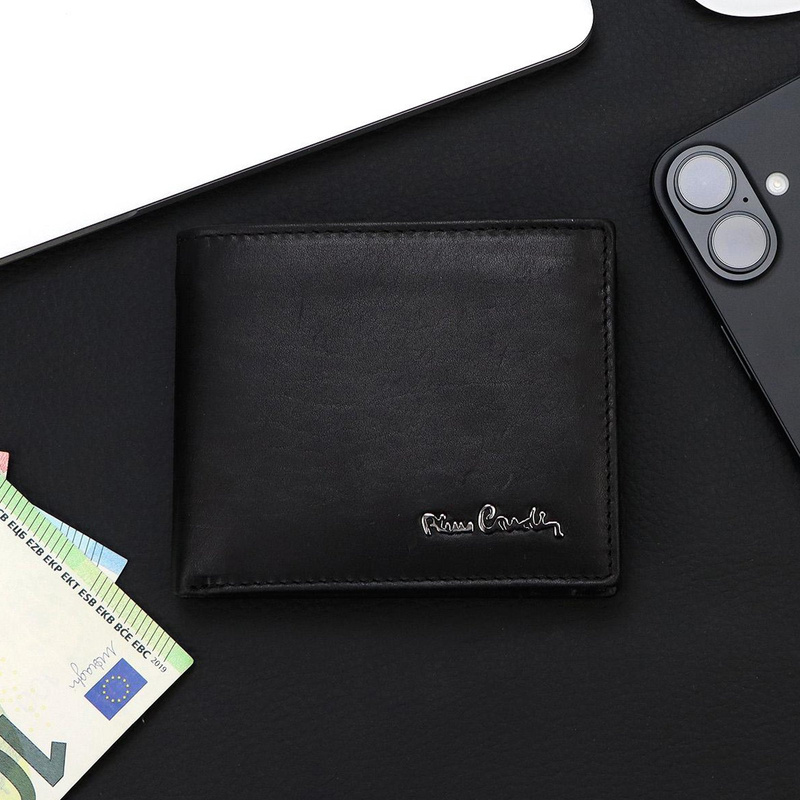 Skórzany składany męski portfel Pierre Cardin RFID