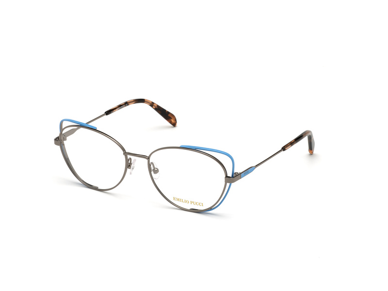 Okulary EMILIO PUCCI EP5141-54008. Okulary, Kolor szary. Kobieta.