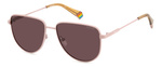 Okulary POLAROID PLD6196SX8KJ. Okulary przeciwsłoneczne, Kolor różowy. Unisex.