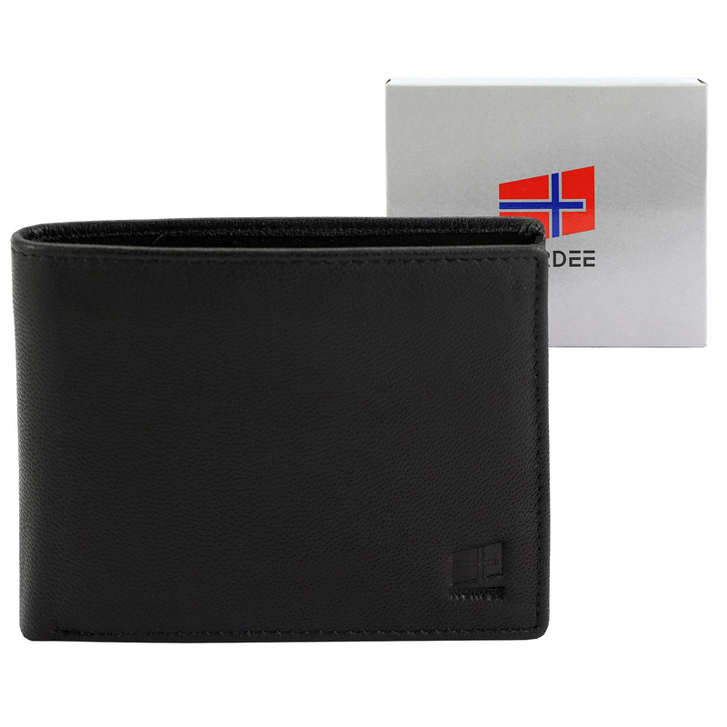 Skórzany męski portfel Nordee HARE N992