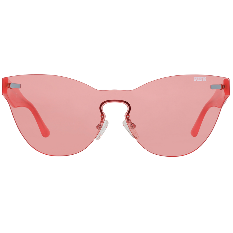 Okulary VICTORIA'S SECRET PINK PK0011-0066S. Okulary przeciwsłoneczne, Kolor czerwony. Kobieta.