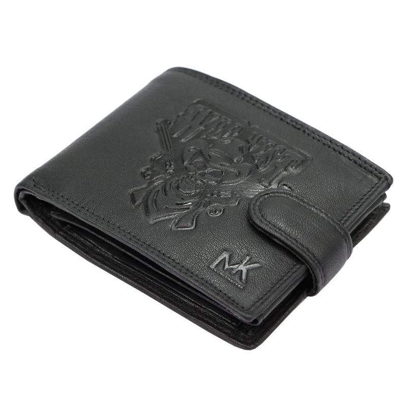 Skórzany męski portfel Money Kepper TCC 5600B-6 RFID