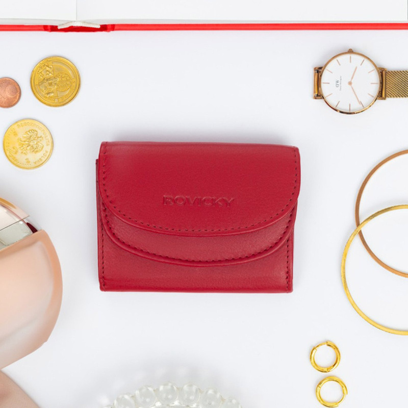 Skórzany męski portfel Rovicky R-19-LFN