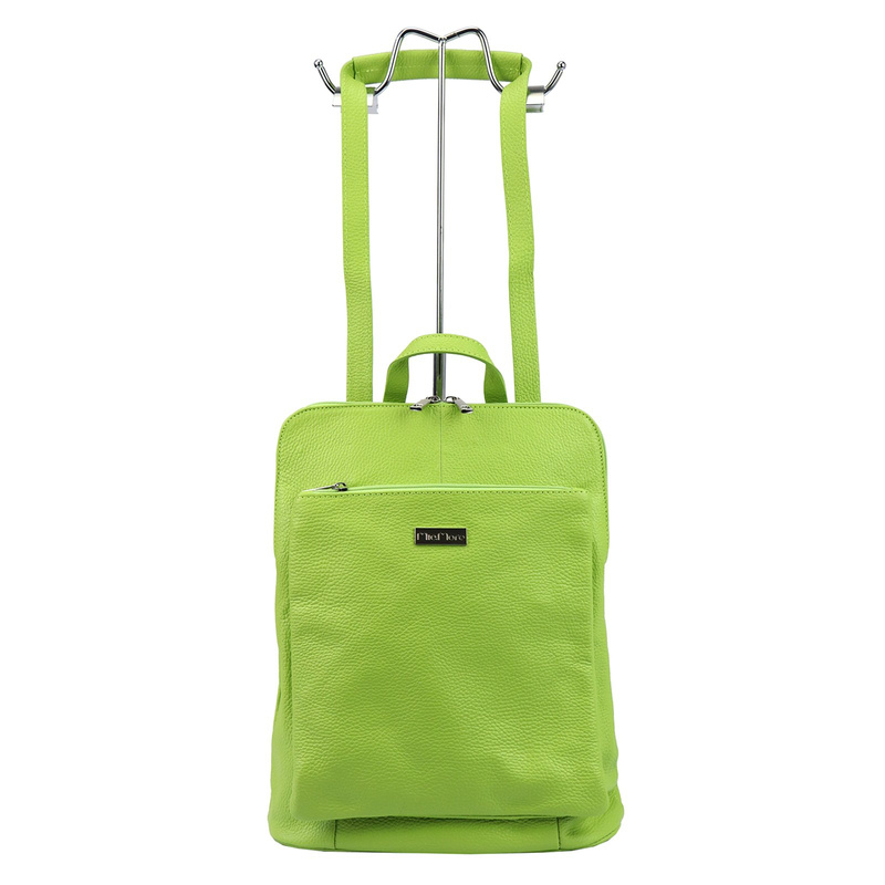 MiaMore damski plecak skóra naturalna miejski pojemny kieszenie