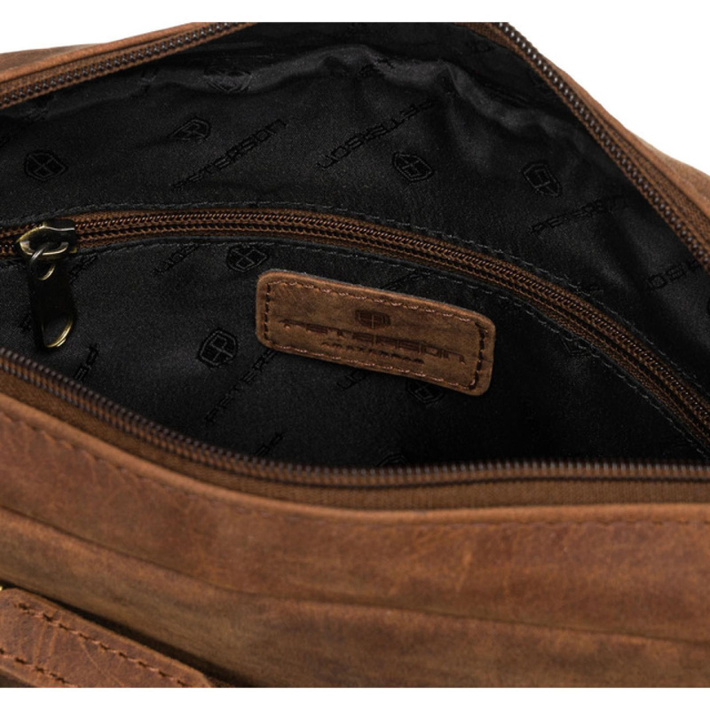 Saszetka męska z naturalnej skóry Peterson PTN RIVER-NSH