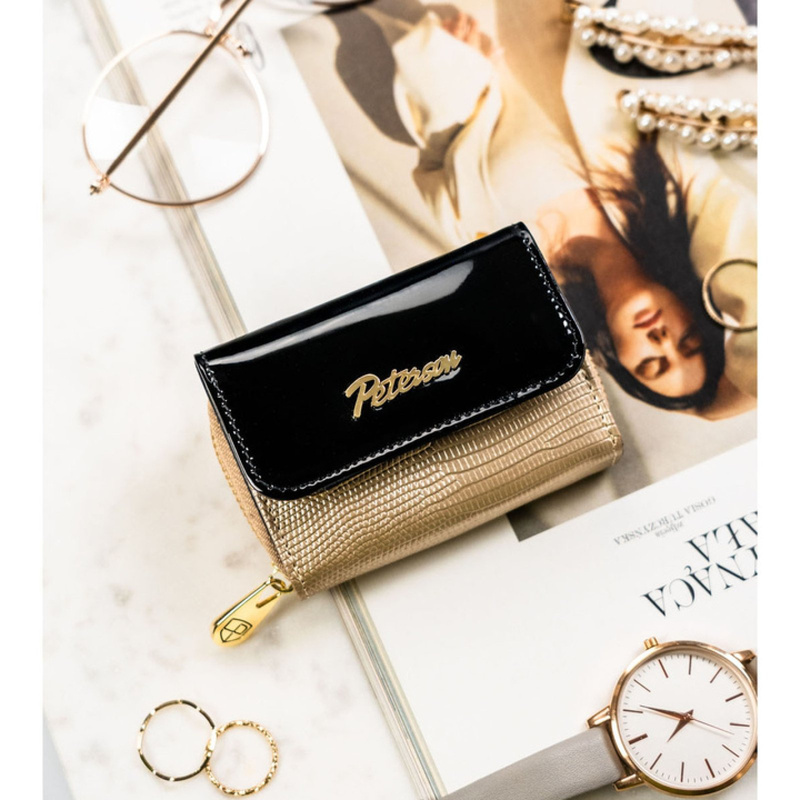 Skórzany damski portfel Peterson PTN LJ-423229
