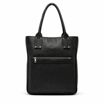 Voyager duża torebka damska skóra naturalna shopper bag A4 na ramię do ręki