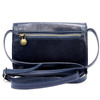 Florence Skórzana listonoszka na ramię 3 komory zamykana klapą elegancka