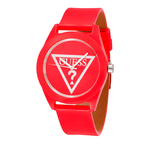 Zegarek GUESS W65014L3. Kwarcowy, Kolor czerwony. Kobieta.