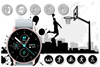 SMARTWATCH UNISEX GRAVITY GT1-9 - PULSOMETR, WŁASNE TARCZE (sg015i)