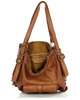 Torba skórzana dla wymagających z opcją plecak old school leather bag - MARCO MAZZINI camel