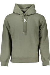 ZIELONA męska bluza przez głowę CALVIN KLEIN