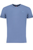 NIEBIESKI T-SHIRT MĘSKI Z KRÓTKIM RĘKAWEM Norway 1963