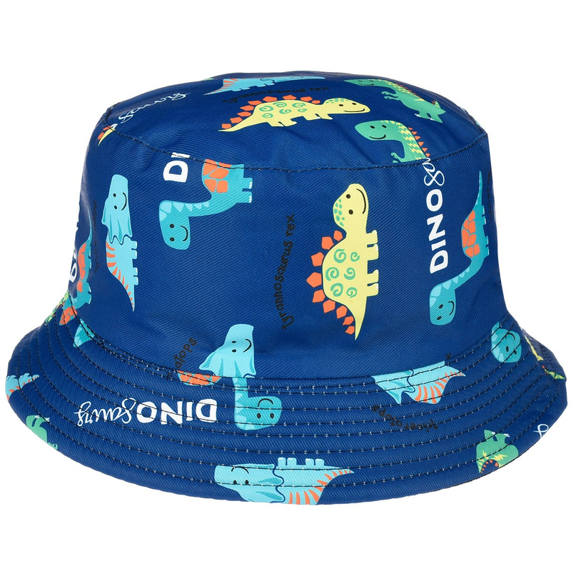 Dino kapelusz dwustronny bucket hat dziecięcy modny kap-hd-9