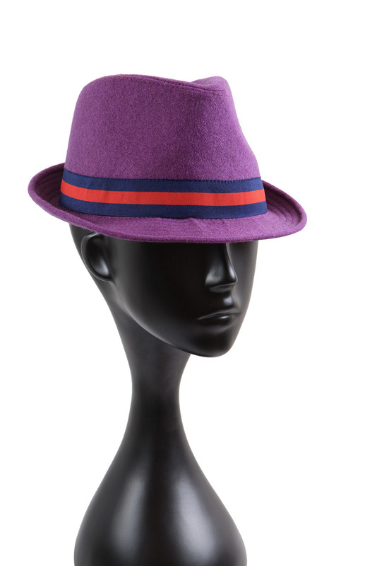 Dodatek LANCASTER CAL003-5. Czapka, Kolor PURPLE. Mężczyzna.
