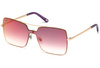 Okulary WEB EYEWEAR WE0201-34Z. Okulary przeciwsłoneczne, Kolor złoty. Kobieta.