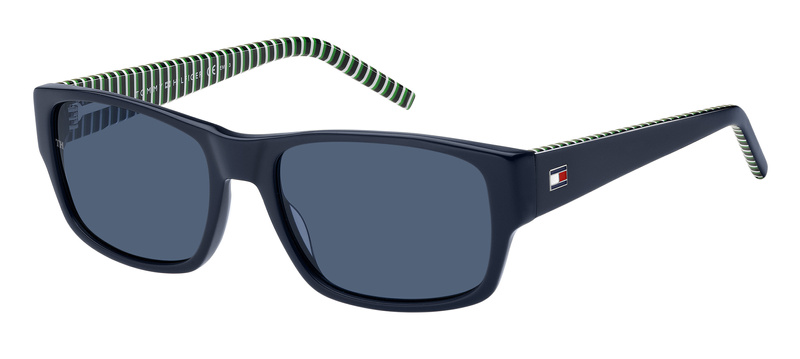 Okulary TOMMY HILFIGER TH-2017-S-PJP. Okulary przeciwsłoneczne, Kolor niebieski. Mężczyzna.