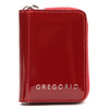 Zgrabny damski portfel skórzany stylowy Gregorio