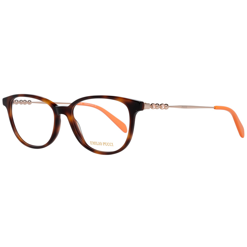 Okulary PUCCI EP5137-55052. EYEGLASSES, Kolor brązowy. Kobieta.