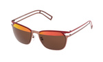 Okulary POLICE S8965M54SN8H. Okulary przeciwsłoneczne, Kolor czerwony brązowy. Kobieta.