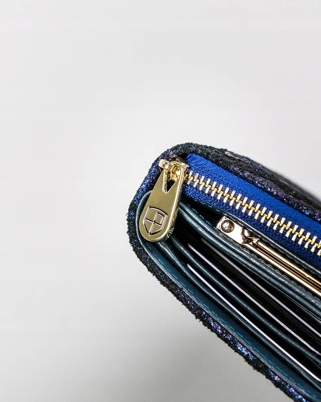 Skórzany damski portfel Peterson PTN 425214-ONBF