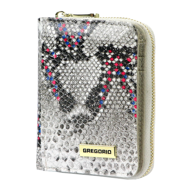 Elegancki damski portfel skórzany z RFID Gregorio