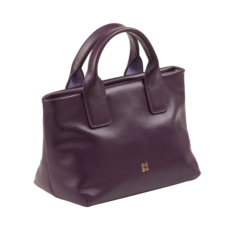 DUDU Mini torebka do ręki damska z łańcuszkiem listonoszka skóra naturalna