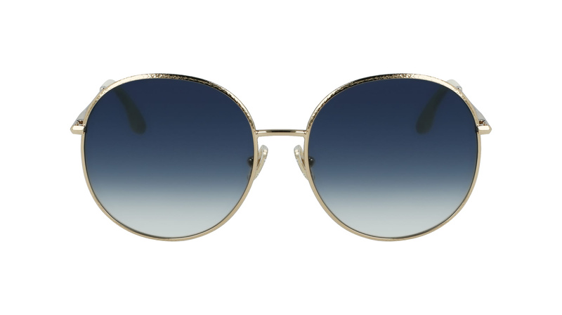 Okulary VICTORIA BECKHAM VB224S-720. Okulary przeciwsłoneczne, Kolor złoty. Kobieta.