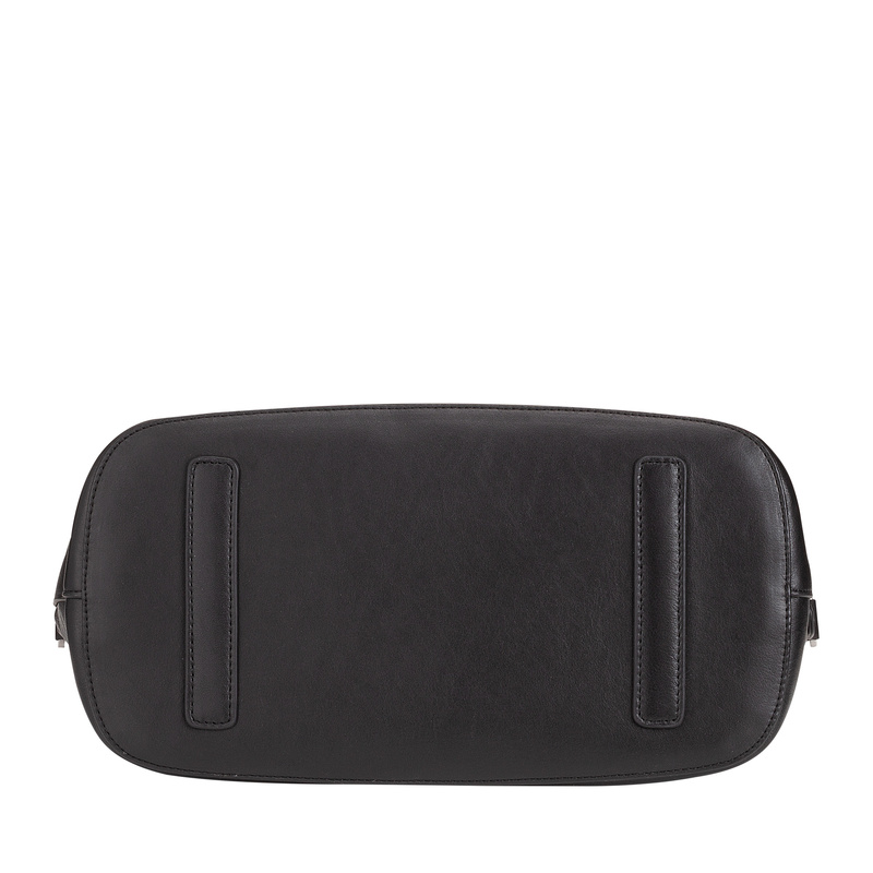 Dudu damski kuferek skóra naturalna torba do ręki z paskiem i kieszenią