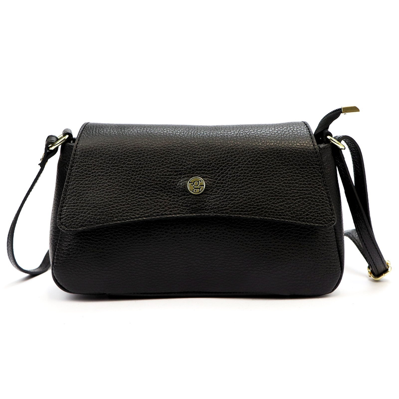 Gregorio damska miejska listonoszka skóra naturalna torebka przez ramię