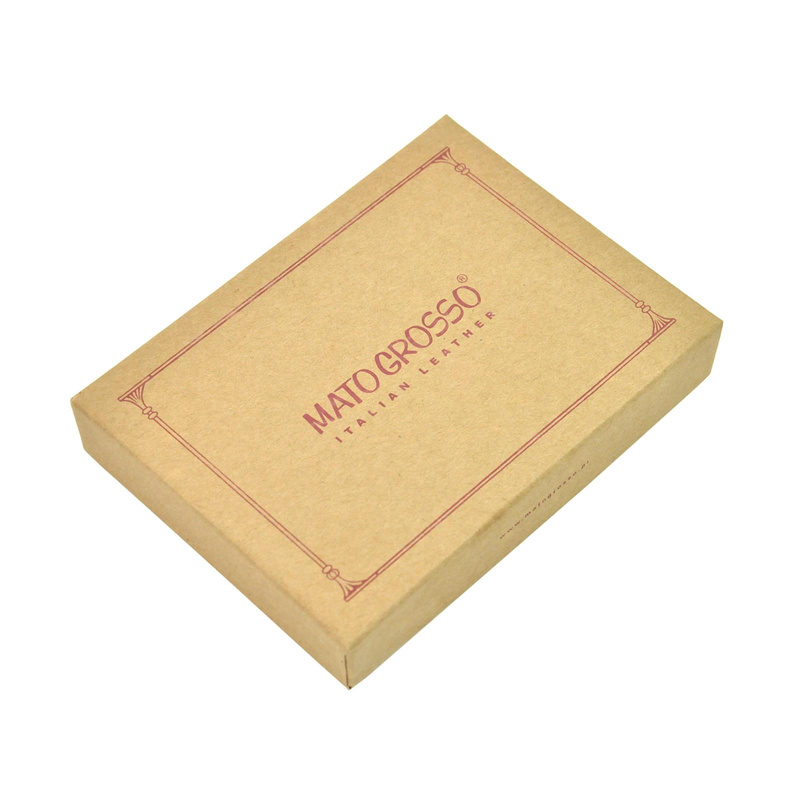 Pionowy składany pojemny Duży Skórzany męski portfel Mato Grosso RFID