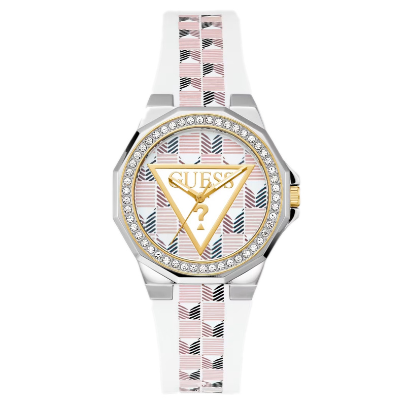 Zegarek GUESS GW0834L1. Kwarcowy, Kolor czerwony. Kobieta.