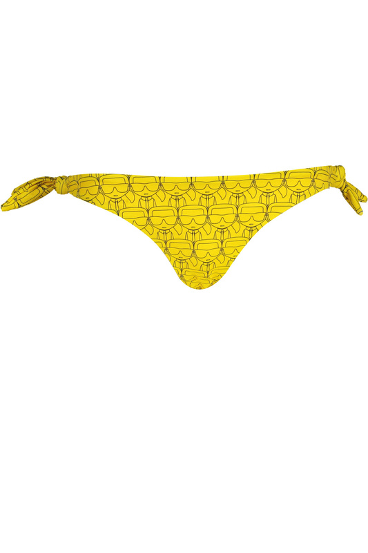 KOMBINEZON KĄPIELOWY KARL LAGERFELD BEACHWEAR DAMSKI DÓŁ ŻÓŁTY