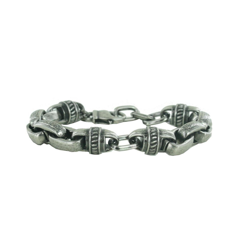 JEWELER'S POLICE PJ22257BSB-02. Bransoletka, Kolor szary. Mężczyzna.