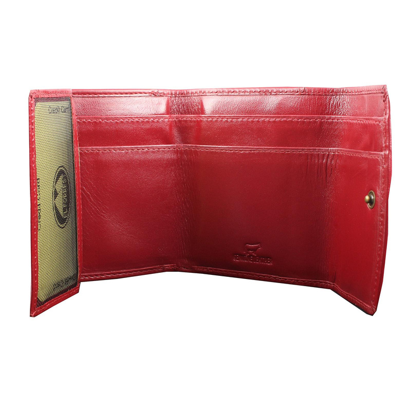 Skórzany damski portfel EL FORREST 942-47 RFID