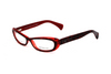 Okulary ALEXANDER MCQUEEN AMQ4181EV0. Okulary, Kolor czerwony havana. Kobieta.