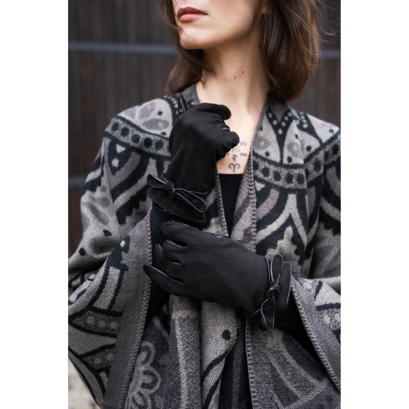 Ponczo Paisley Winter