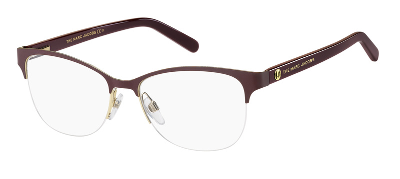 Okulary MARC JACOBS MARC-543-LHF. Okulary, Kolor Burgundy. Kobieta.