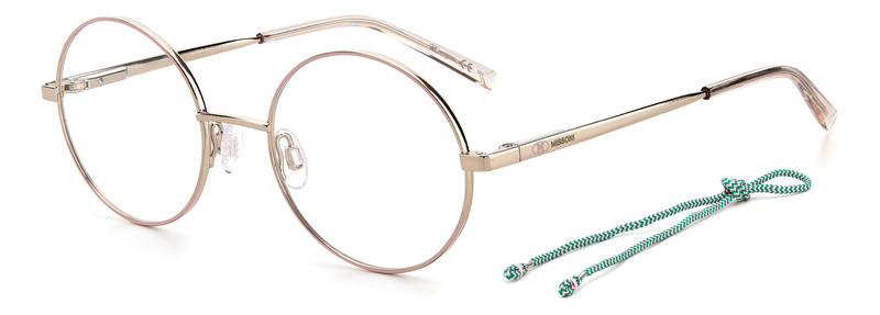 Okulary M MISSONI MMI0022TNS45E. Okulary, Kolor różowy. Dziecko.