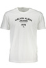 BIAŁY T-SHIRT MĘSKI Z KRÓTKIM RĘKAWEM CALVIN KLEIN WHITE