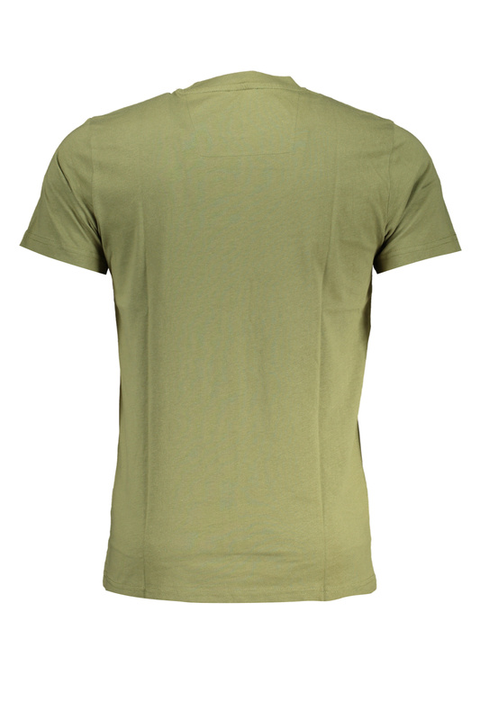 ZIELONY T-SHIRT MĘSKI Z KRÓTKIM RĘKAWEM KLASY CAVALLI