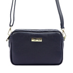 Skórzana miejska damska listonoszka od MiaMore