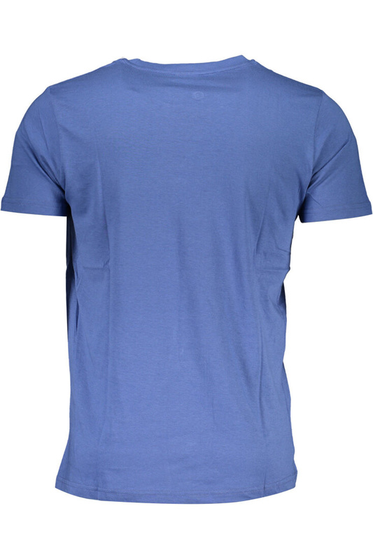 NIEBIESKI MĘSKI T-SHIRT Z KRÓTKIM RĘKAWEM SZKOŁA MORSKA