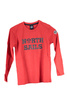 NORTH SAILS CZERWONY T-SHIRT DZIECIĘCY Z DŁUGIM RĘKAWEM