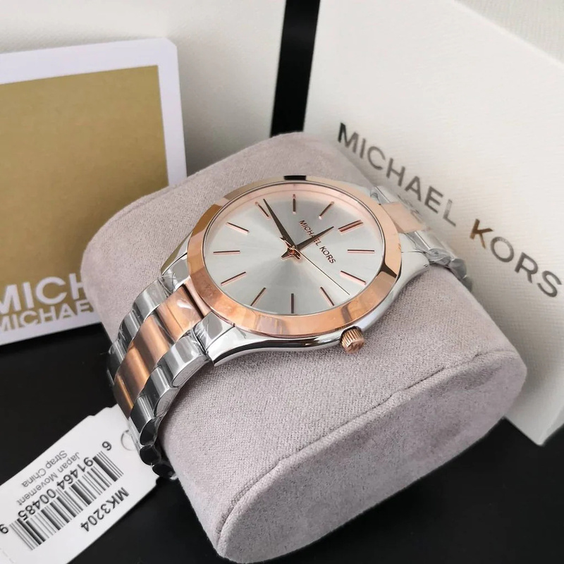 ZEGAREK DAMSKI Michael Kors Slim Runway MK3494 + BOX