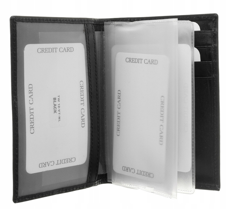 Skórzane etui na karty i dokumenty - Pierre Andreus