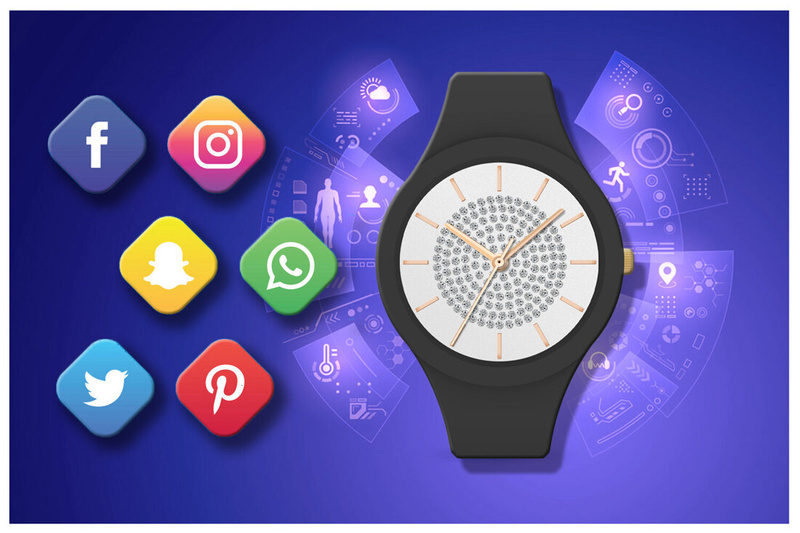 SMARTWATCH DAMSKI GRAVITY GT14-3 - ROZMOWY BLUETOOTH, WŁASNE TARCZE (sg026c)