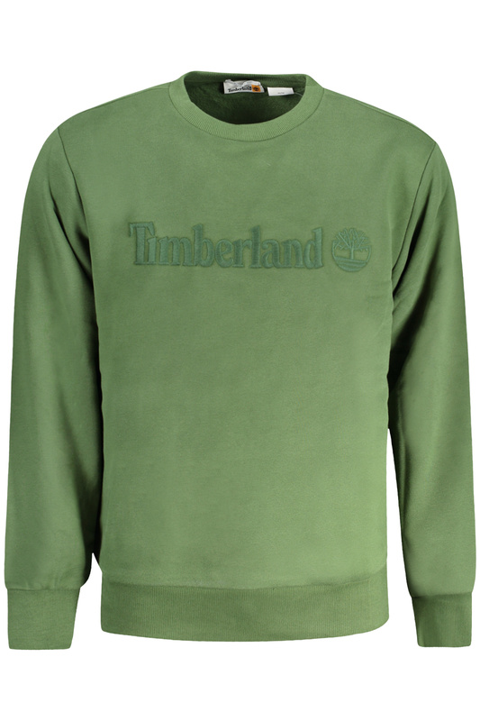 TIMBERLAND MĘSKA BLUZA Z ROZPINANYM TYŁEM ZIELONA