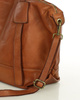 Duża torba shopper A4 z miękkiej włoskiej skóry Marco Mazzini camel
